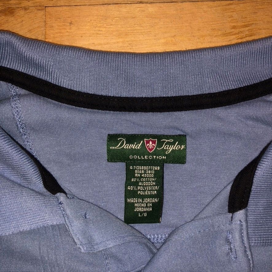 David Taylor David Taylor Collection Polo Shirt Size L Size US L / EU 52-54 / 3 - 2 Thumbnail