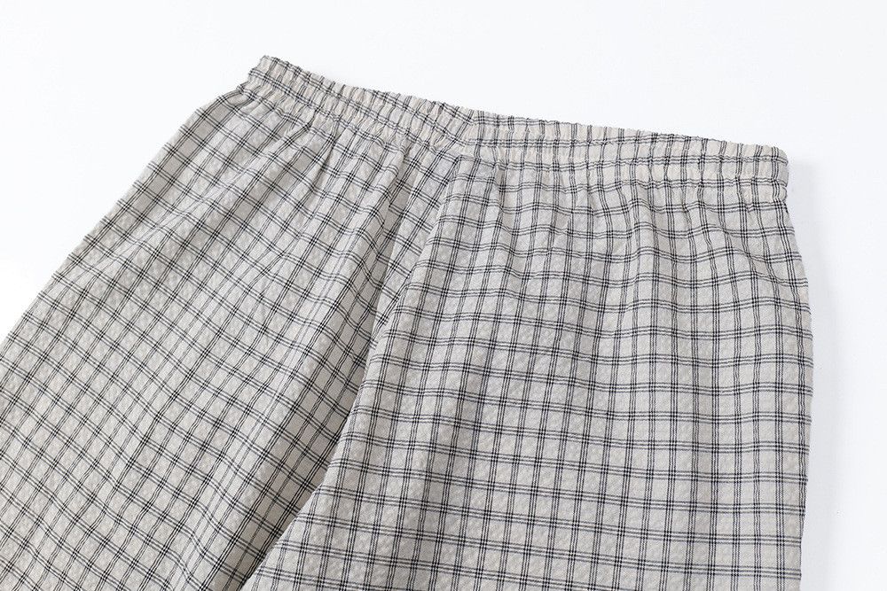 Japanese Brand × Vintage American retro plaid wide-leg casual trousers Size US 32 / EU 48 - 5 Thumbnail