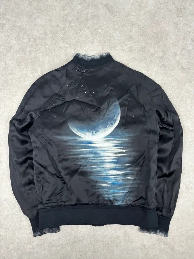 Saint Laurent Paris SS2017 Saint Laurent Moonrise Black Bomber Jacket Size US S / EU 44-46 / 1 - 1 Thumbnail