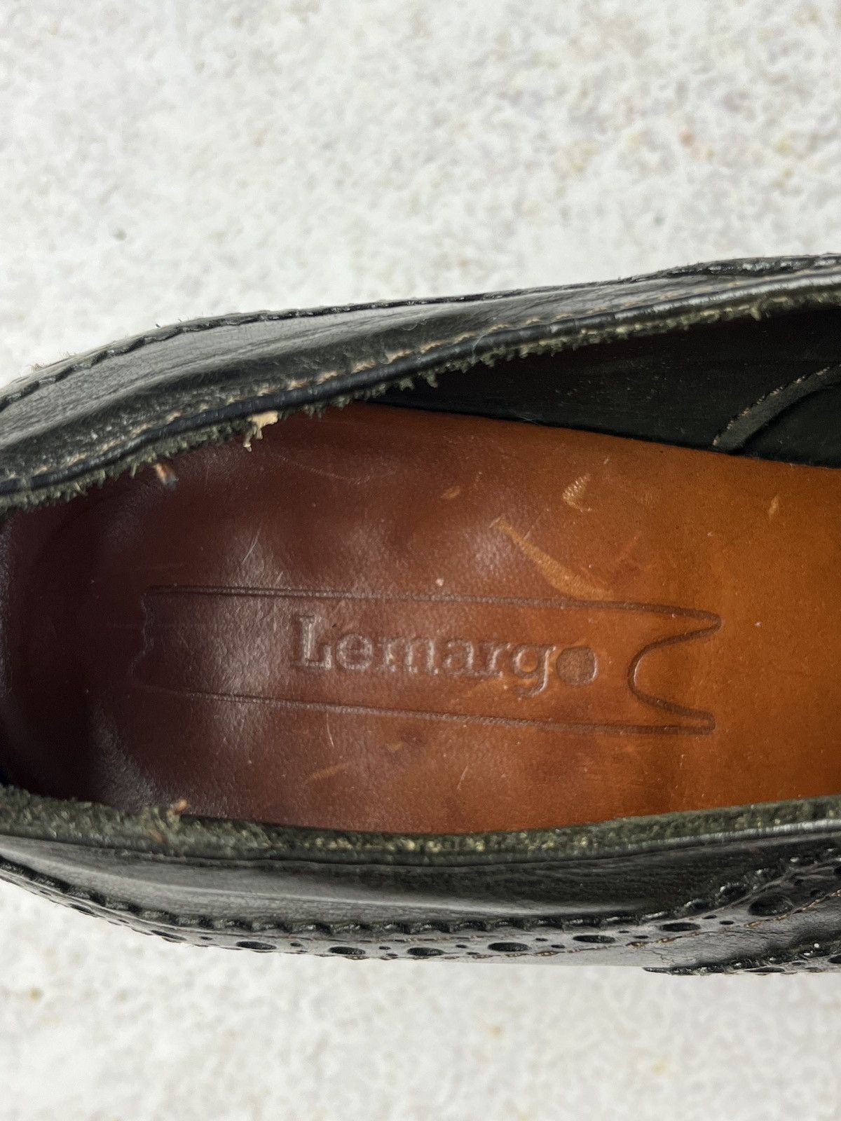 Other Lemargo Heritage Elegance Avant-Garde Oxford Brogue Heels Size US 7 / IT 37 - 7 Thumbnail
