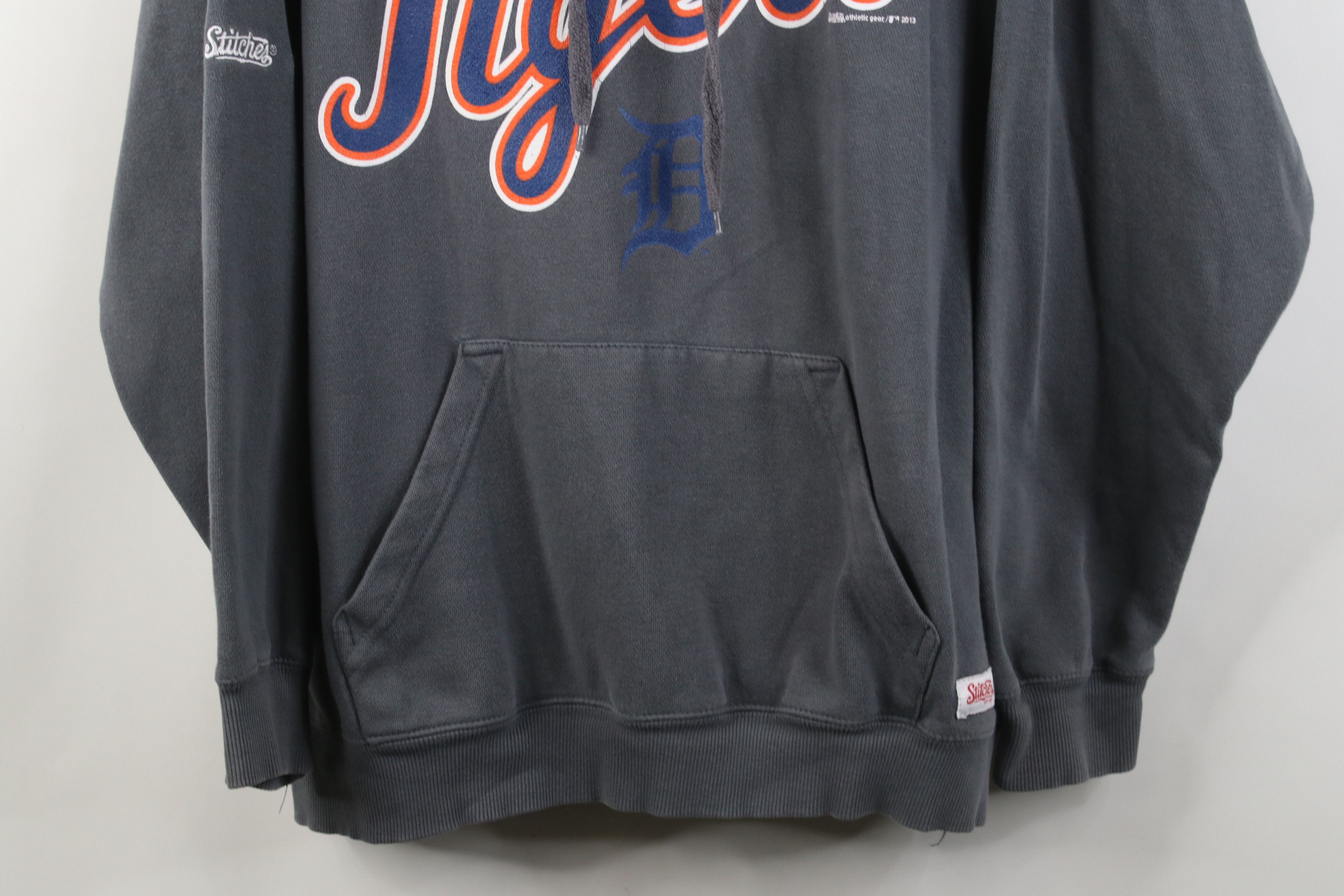 Vintage Vintage Y2K D Detroit Tigers Baseball Hoodie Sweatshirt Size US XL / EU 56 / 4 - 3 Thumbnail