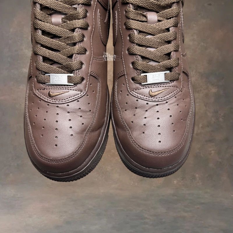 Nike × Supreme Supreme x Nike Air Force 1 Low Box Logo Baroque Brown Size US 9 / EU 42 - 9 Thumbnail