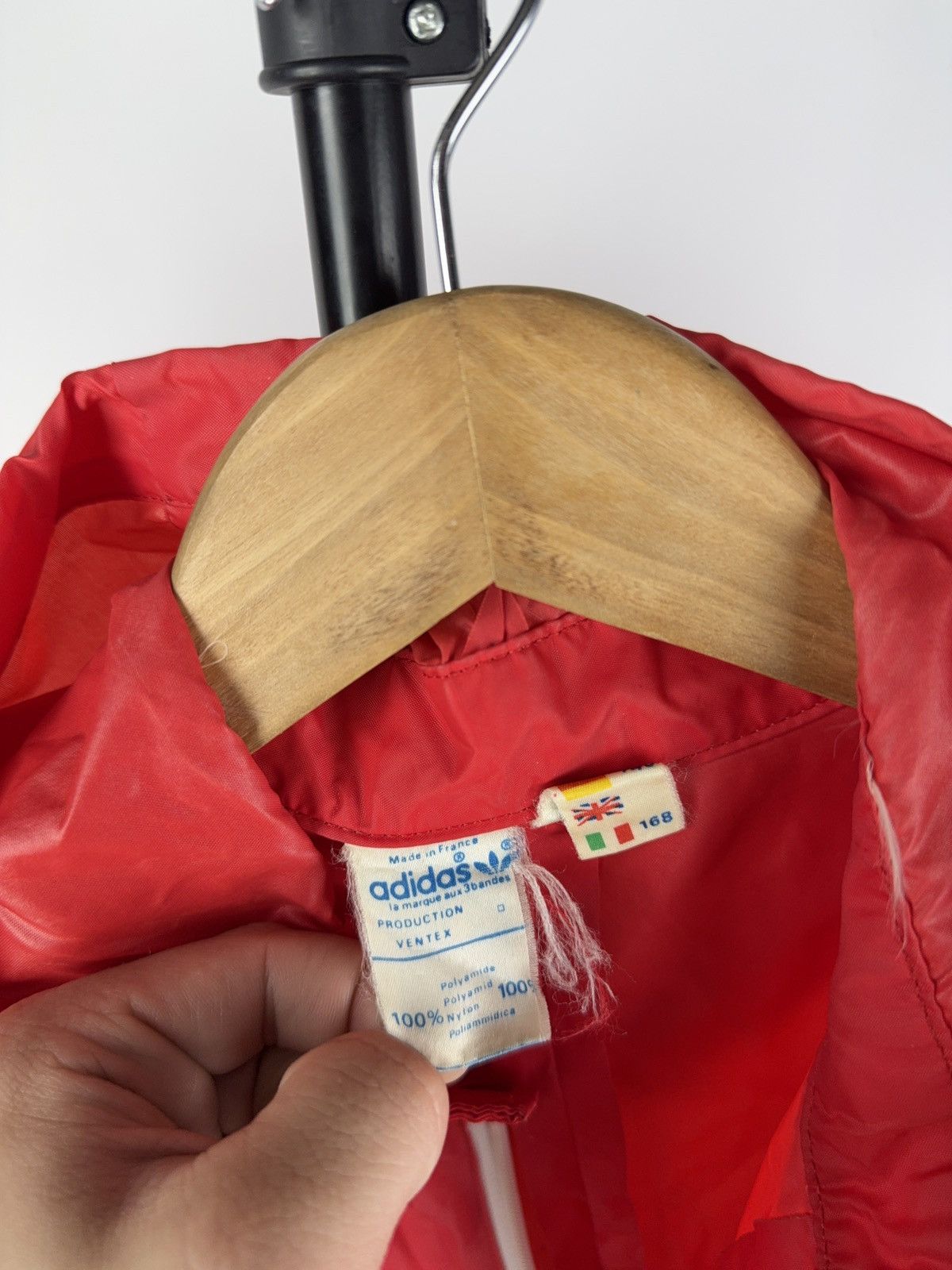 Adidas × Vintage Rare 80s Vintage AdidasTrack Rain Jacket Transformer Bag Size US S / EU 44-46 / 1 - 6 Thumbnail