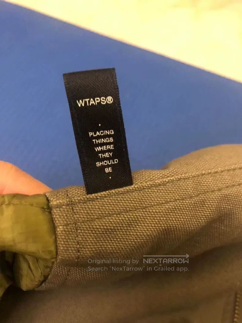 Wtaps Wtaps Military green cotton coat Size US L / EU 52-54 / 3 - 4 Thumbnail