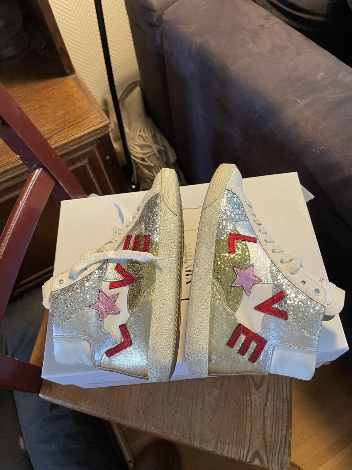 Saint Laurent Paris Saint laurent paris love sneaker Size US 6 / IT 36 - 3 Thumbnail