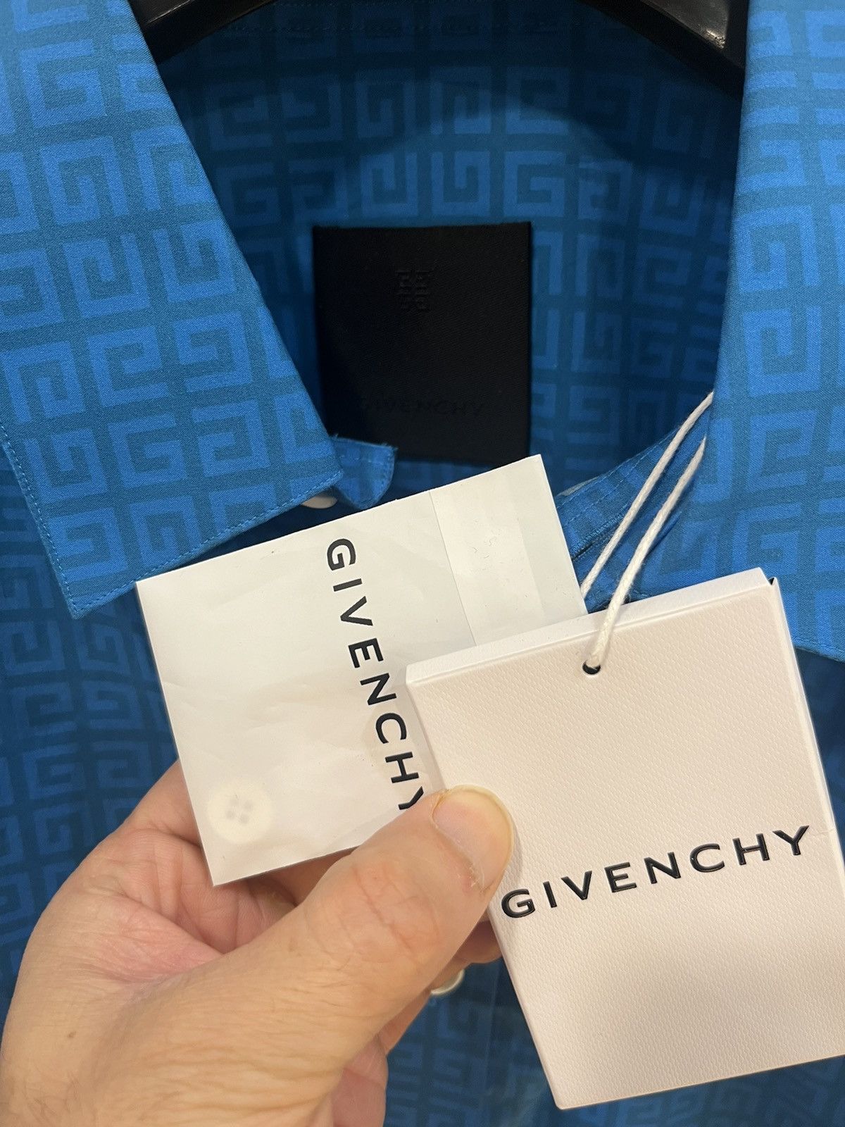 Givenchy 4G monogram print short sleeve shirt Size US M / EU 48-50 / 2 - 4 Thumbnail