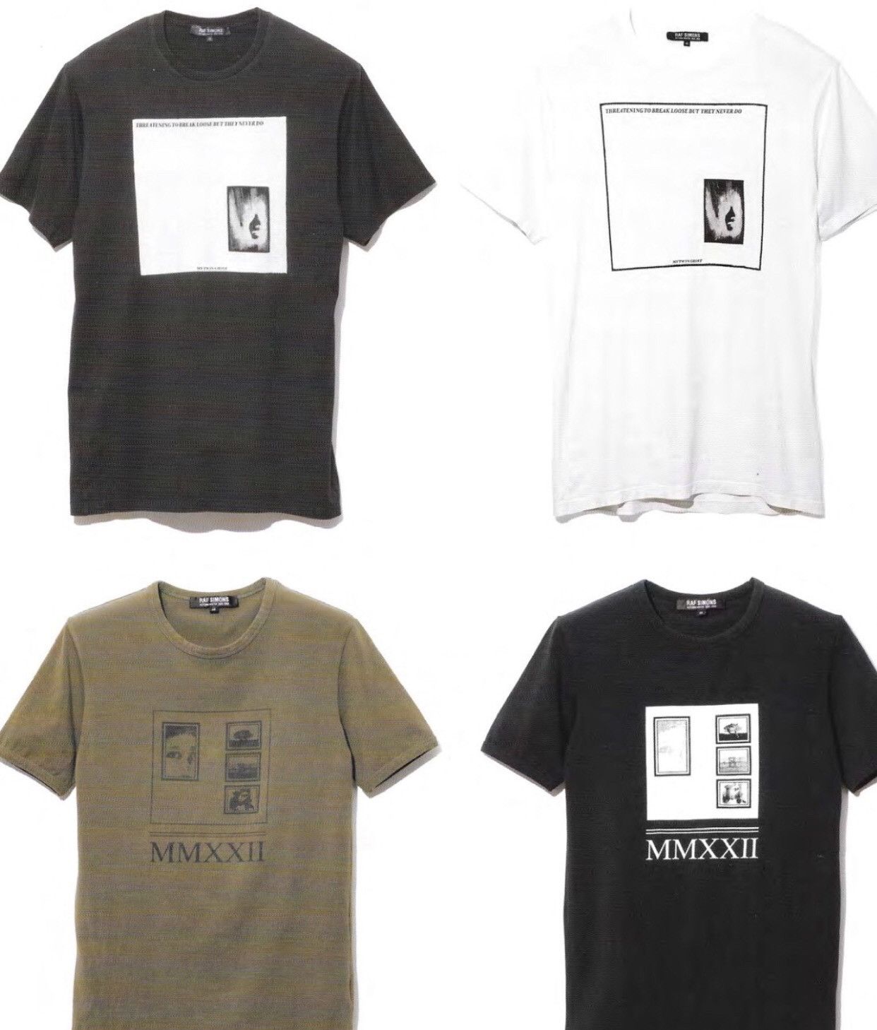 Raf Simons raf simons short sleeves 2412-Nextarrow Size US S / EU 44-46 / 1 - 4 Thumbnail