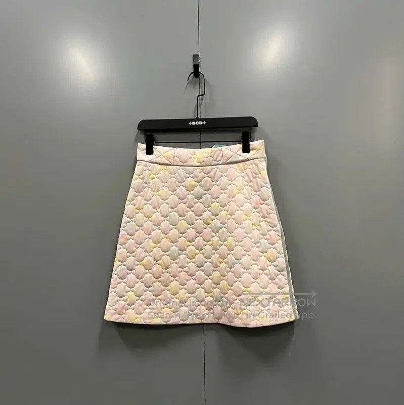 Fendi Fendi Summer Pink Cotton Mini Skirt . Size 28" / US 6 / IT 42 - 1 Thumbnail