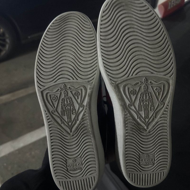 Gucci Gucci High-Top Ace Sneakers for Men - Size US 8 / EU 41 - 4 Thumbnail