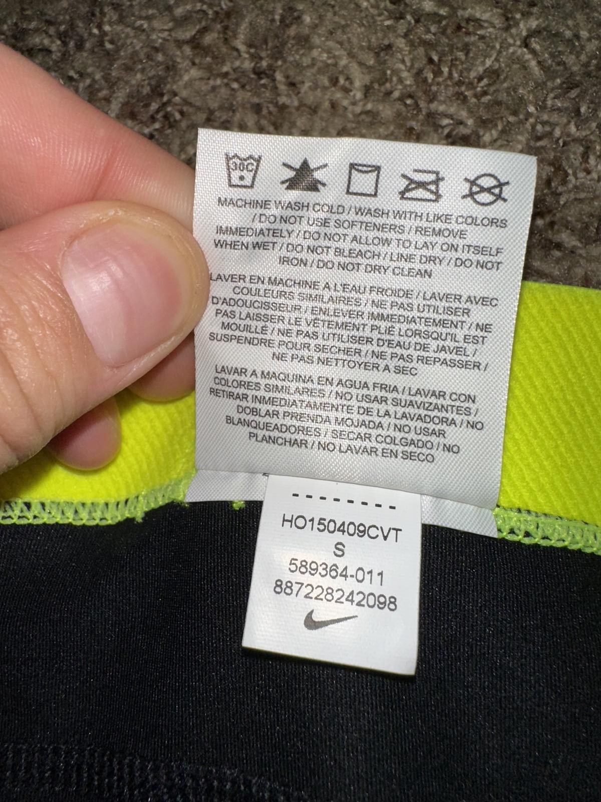 Nike Nike Women's Dri-Fit Pro 3 Big Dot Training Shorts Size 28" / US 6 / IT 42 - 5 Thumbnail