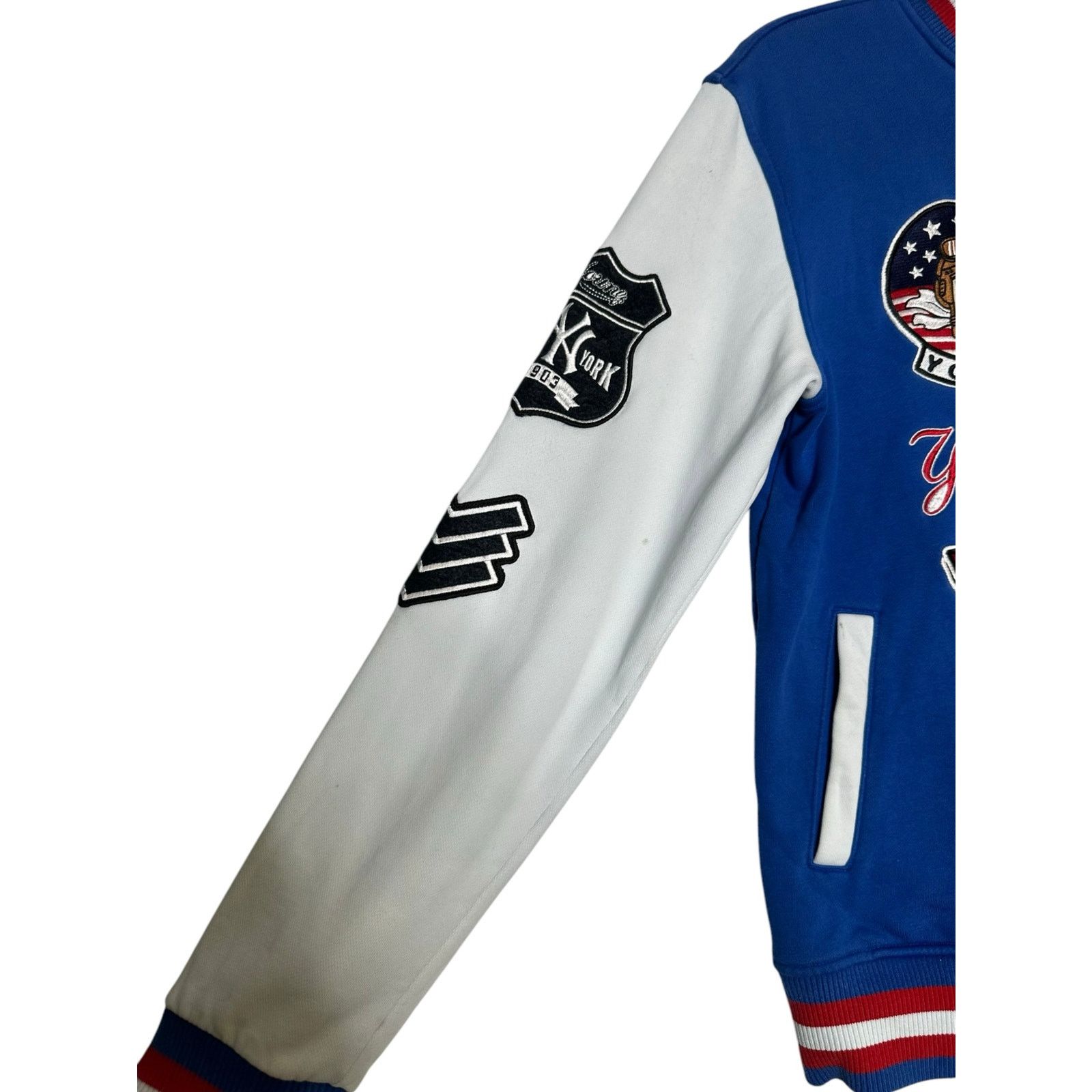 MLB MLB New York Yankees blue white varsity jacket size Small Size US S / EU 44-46 / 1 - 9 Thumbnail