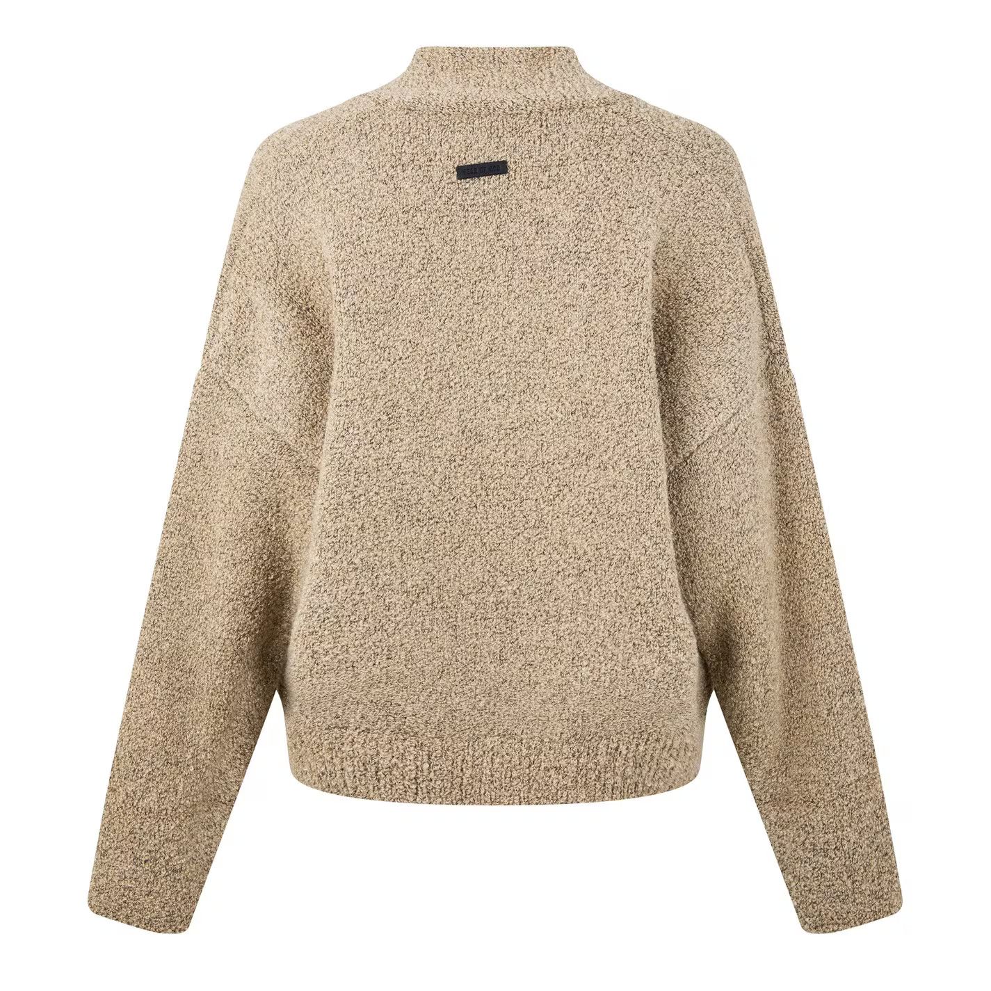 Fear of God o1g2r1mq0426 Overlapped V-Neck Sweater in Beige Size US XL / EU 56 / 4 - 6 Thumbnail