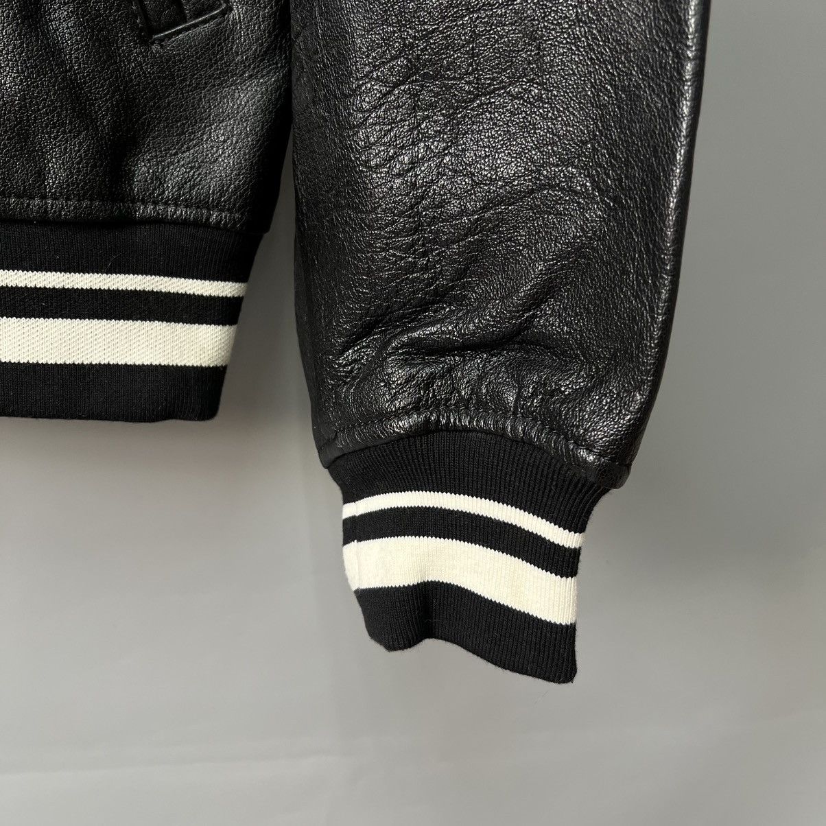 Rhude × Zara Rhude x Zara Rhuigi Leather Varsity Bomber Jacket NEW Size US M / EU 48-50 / 2 - 11 Thumbnail