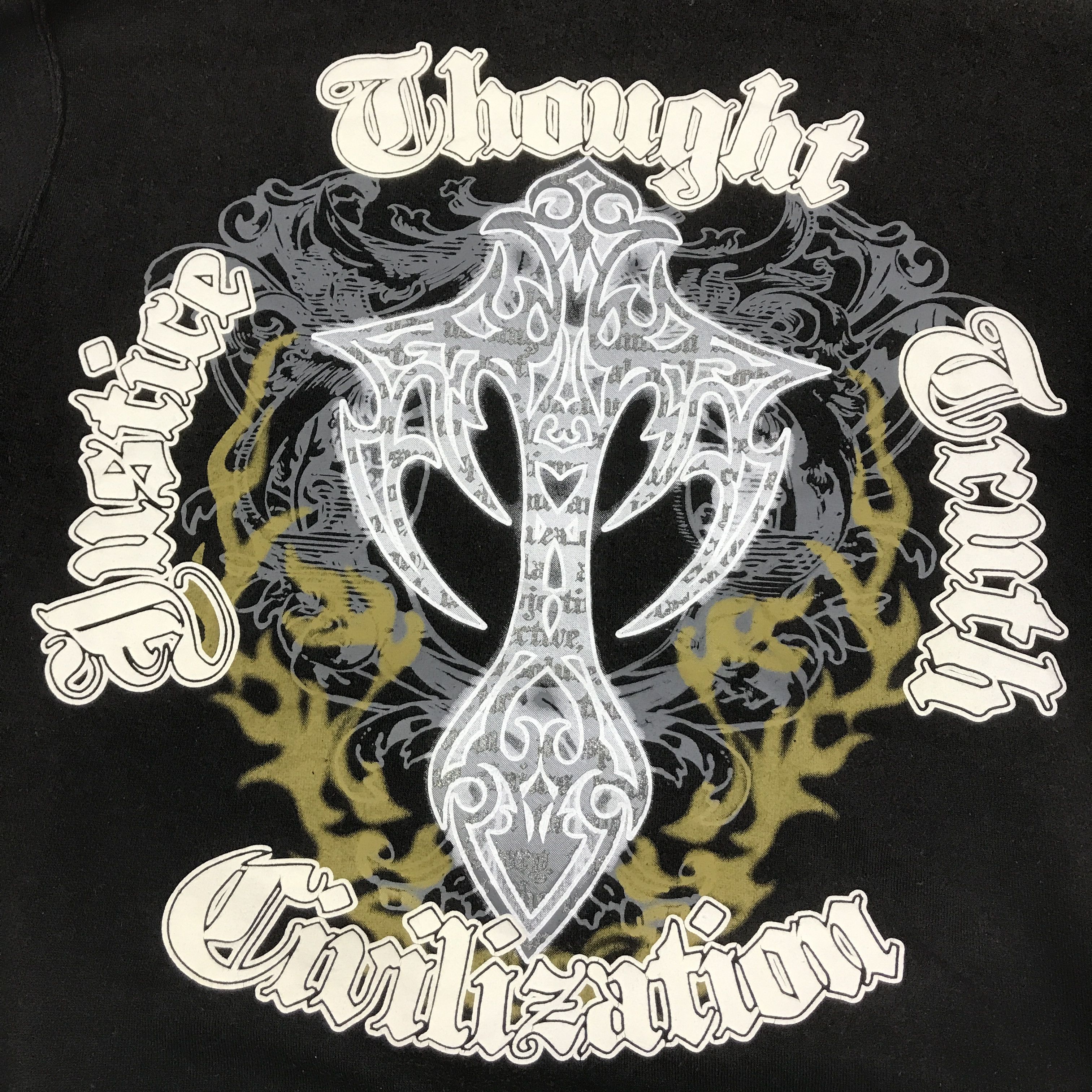 Japanese Brand grand cross punk Japan style gothic sweatshirt K101B10 Size US L / EU 52-54 / 3 - 11 Thumbnail