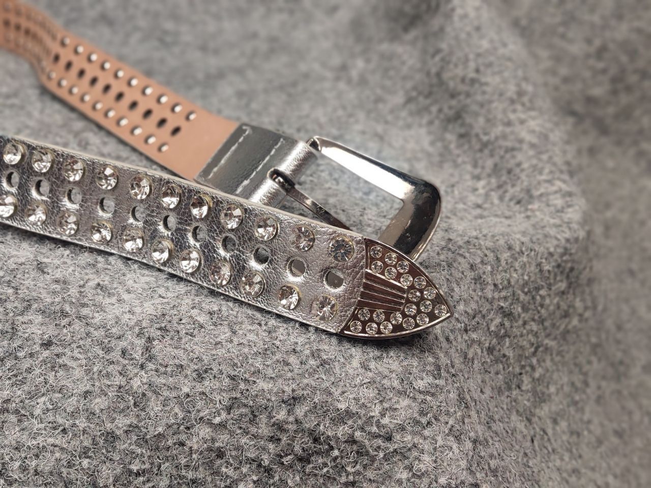 Vintage Vintage 90s Japan Silver Belt Hysteric Glamour Y2K Style Size ONE SIZE - 10 Thumbnail