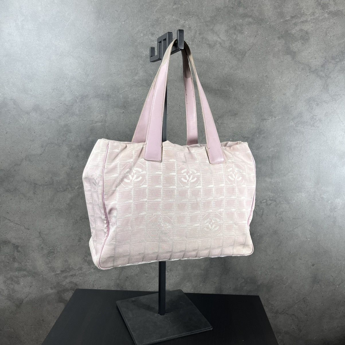 Chanel Archive Chanel Aligne Pink Travel Line Monogram Hand Bag Size ONE SIZE - 1 Thumbnail