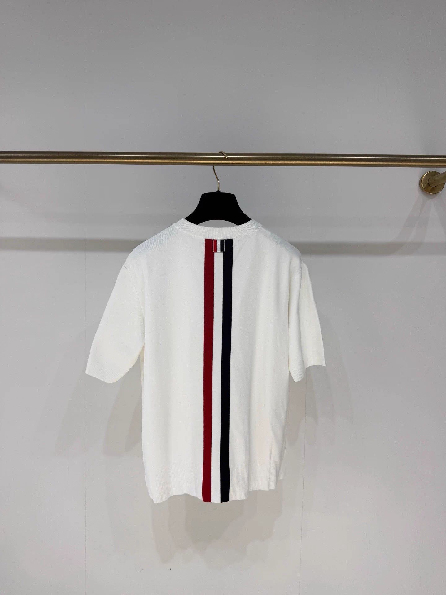 Thom Browne Thom Browne Classic Striped Short Sleeve Tee Size 40 Size US XXS / EU 40 - 4 Thumbnail
