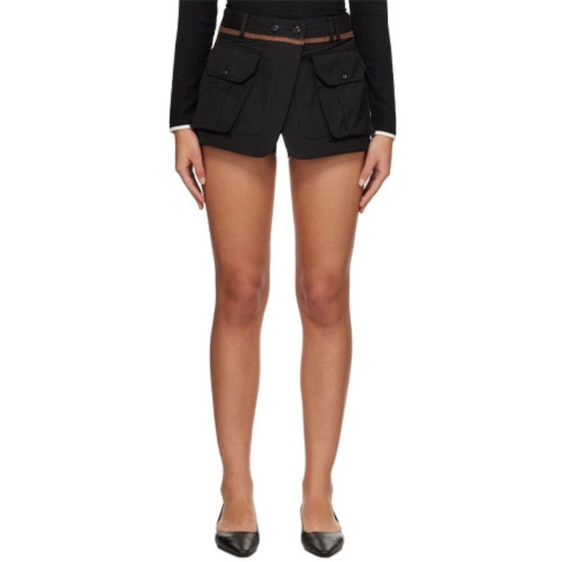 SSENSE NWT Kijun Joel Wrap Shorts - Size S Size 26" / US 2 / IT 38 - 1 Thumbnail