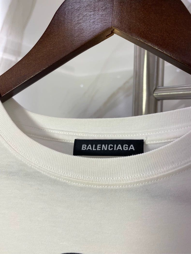 Balenciaga Balenciaga Logo Double B Printed Crew Neck Short Sleeve T- Size US XS / EU 42 / 0 - 3 Thumbnail