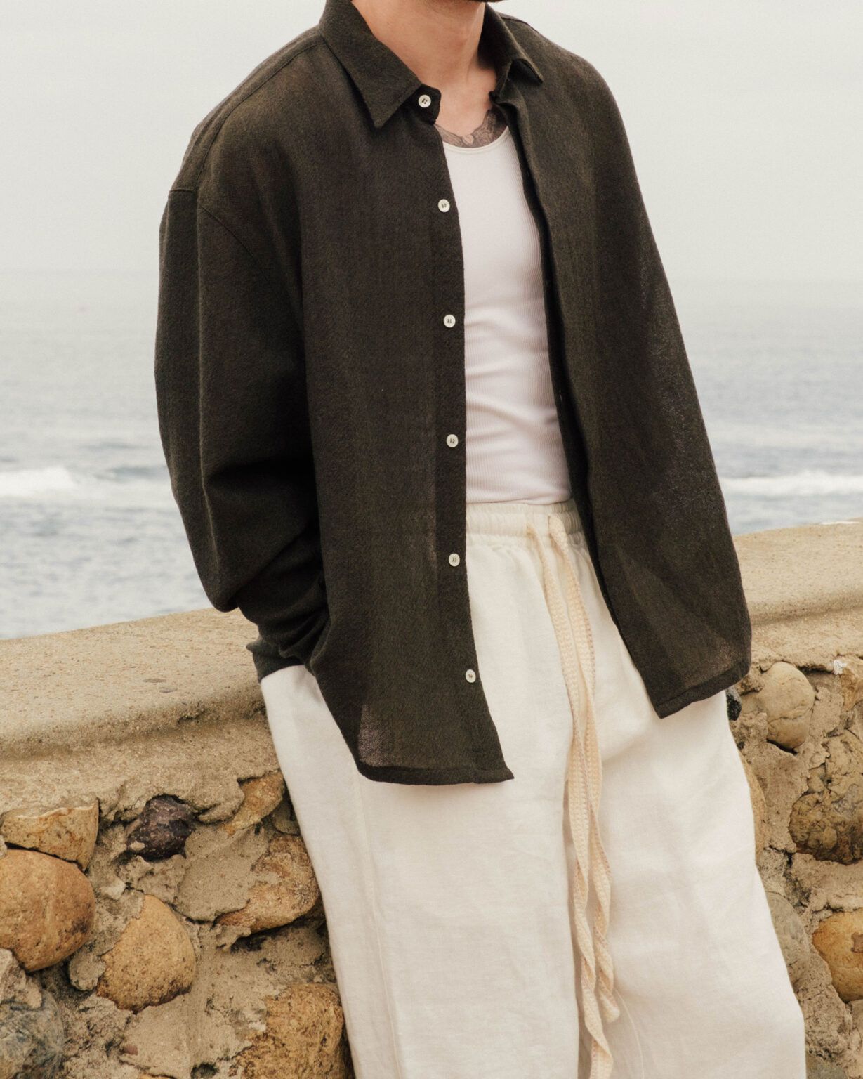 MARCELLO SHIRT V1 - KHAKI (M)