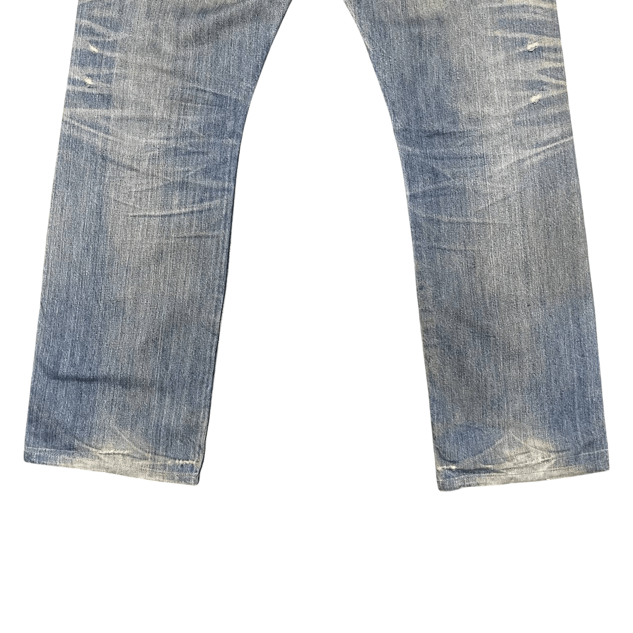 Levi's Vintage Levis 501 Distressed Denim Straight Leg Button Fly Size US 34 / EU 50 - 15 Thumbnail