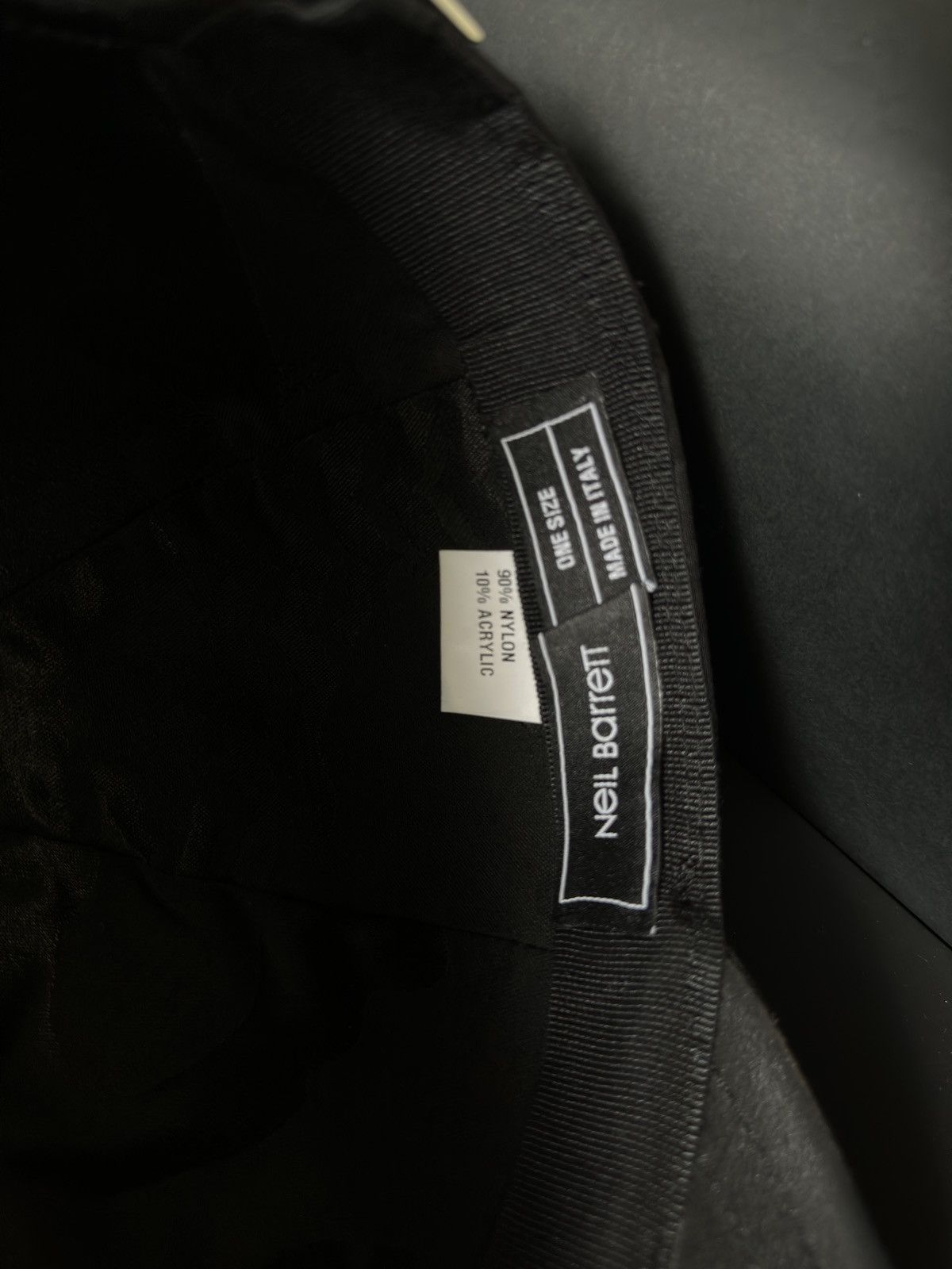 Neil Barrett Neil Barrett Thunderbolt patch baseball cap Size ONE SIZE - 4 Thumbnail