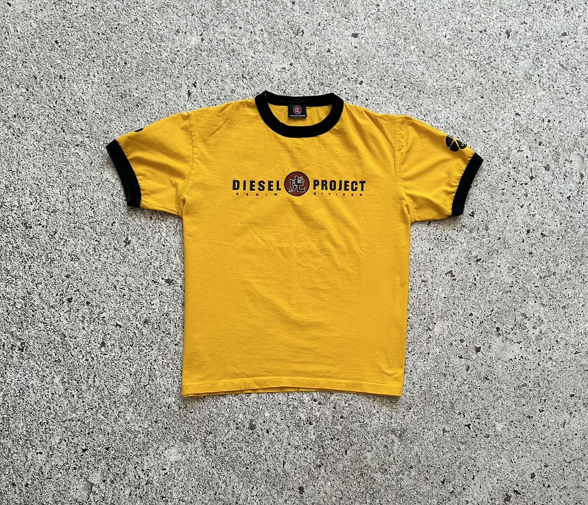 Diesel × Japanese Brand Vintage 90s Diesel Denim Division t-shirt retro rare Y2K Size US L / EU 52-54 / 3 - 3 Thumbnail