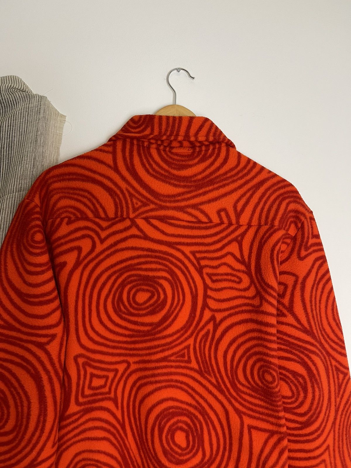 Chorley Handmade aw23 fleece fireman jacket blanket stitch hem Size US L / EU 52-54 / 3 - 3 Thumbnail