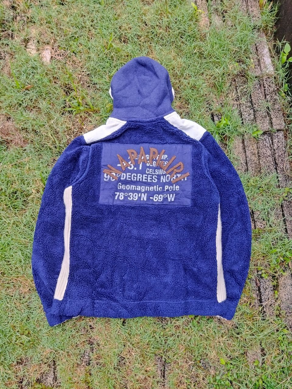 Napapijri Napapijri Geographic Boydell Sherpa Fleece Hoodie Size US L / EU 52-54 / 3 - 1 Thumbnail