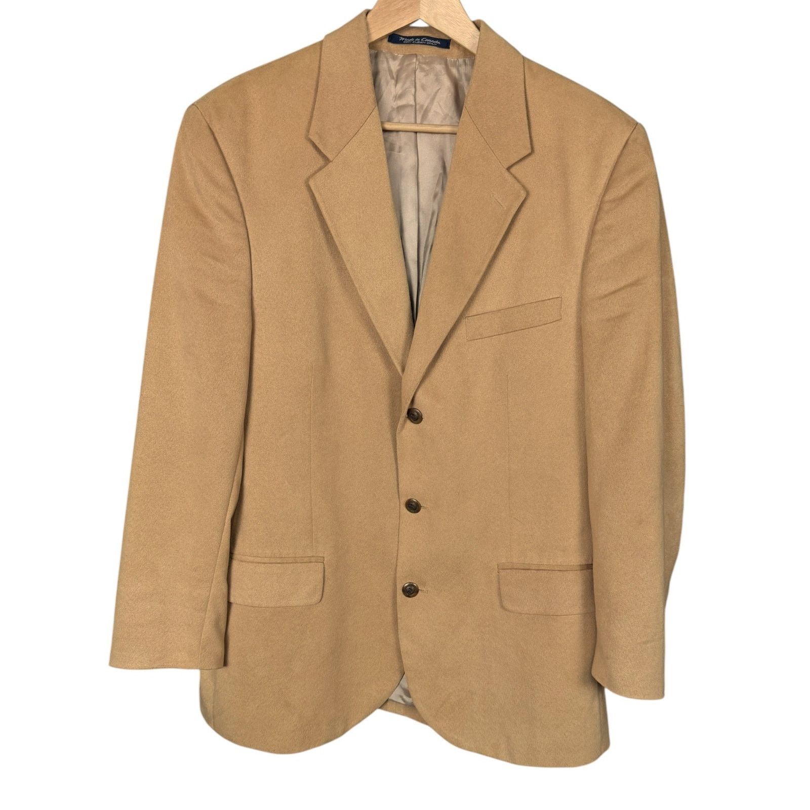 Chaps Ralph Lauren Vintage 90s Chaps Ralph Lauren Men's 41T Faux Suede Blazer Size 42L - 1 Thumbnail