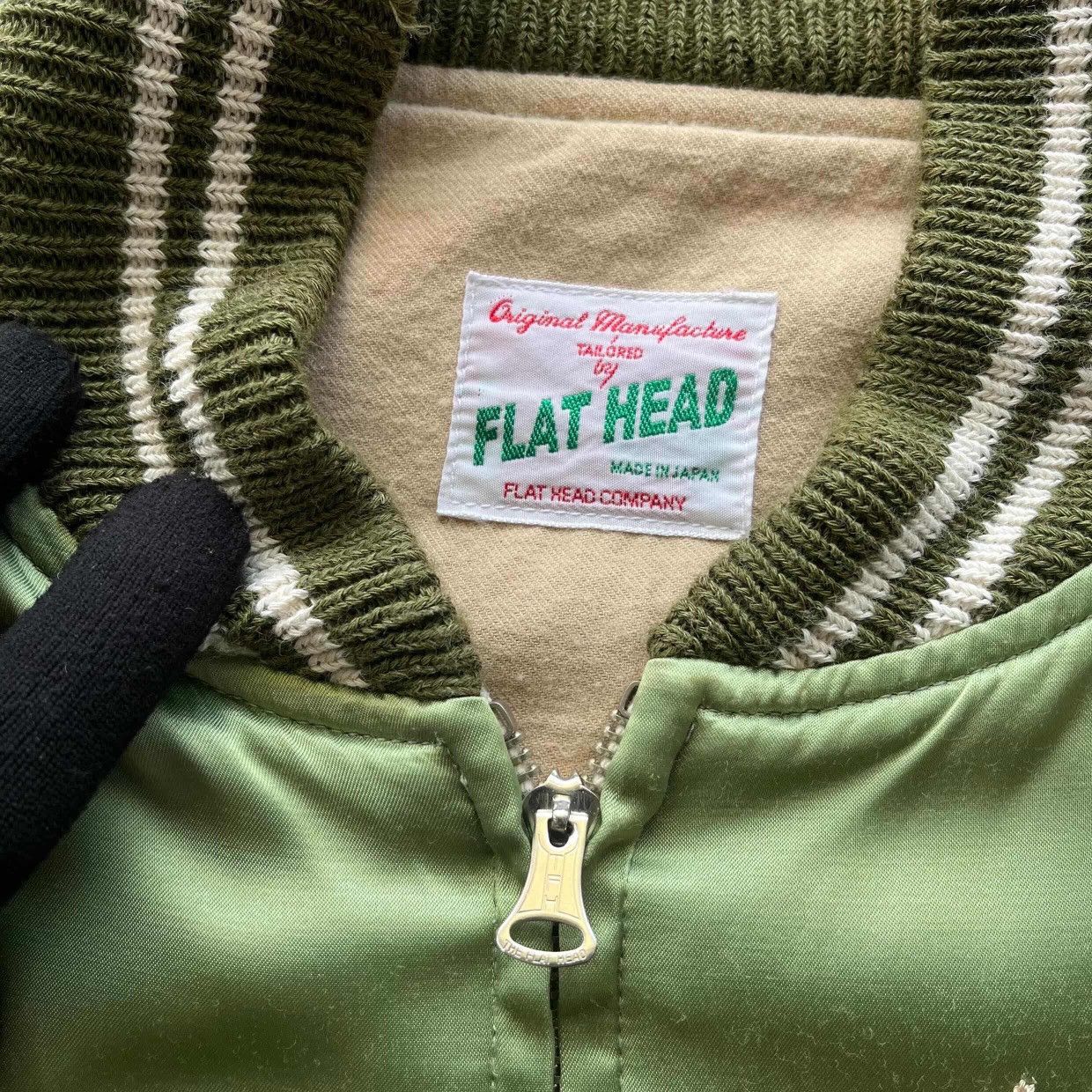 The Flat Head The Flat Head Co. Freds Phillips Chainstitch Souvenir Jacket Size US M / EU 48-50 / 2 - 12 Thumbnail