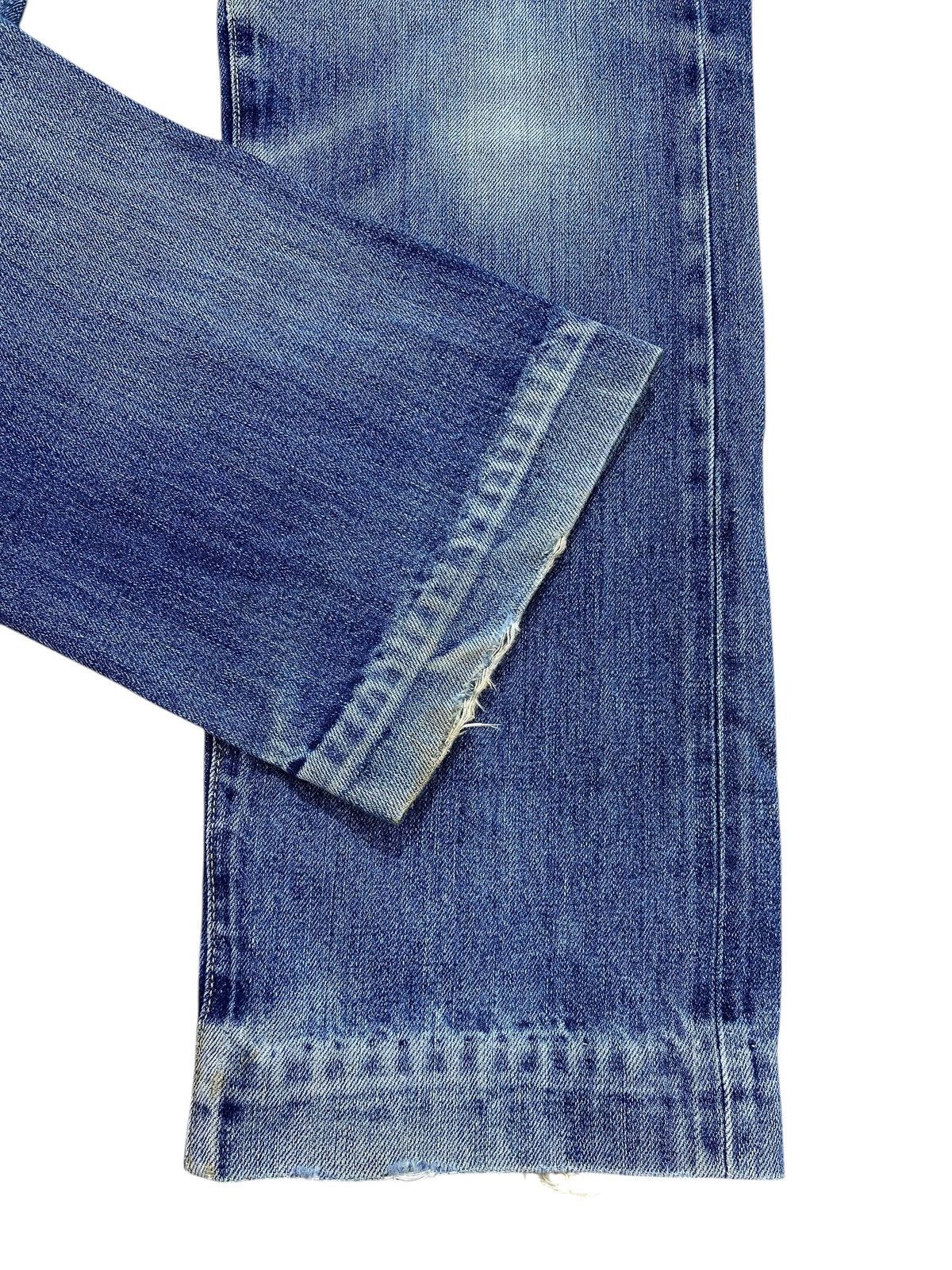 Uniqlo Uniqlo Selvedge Faded Wash Style Loose Jeans Size US 33 - 9 Thumbnail