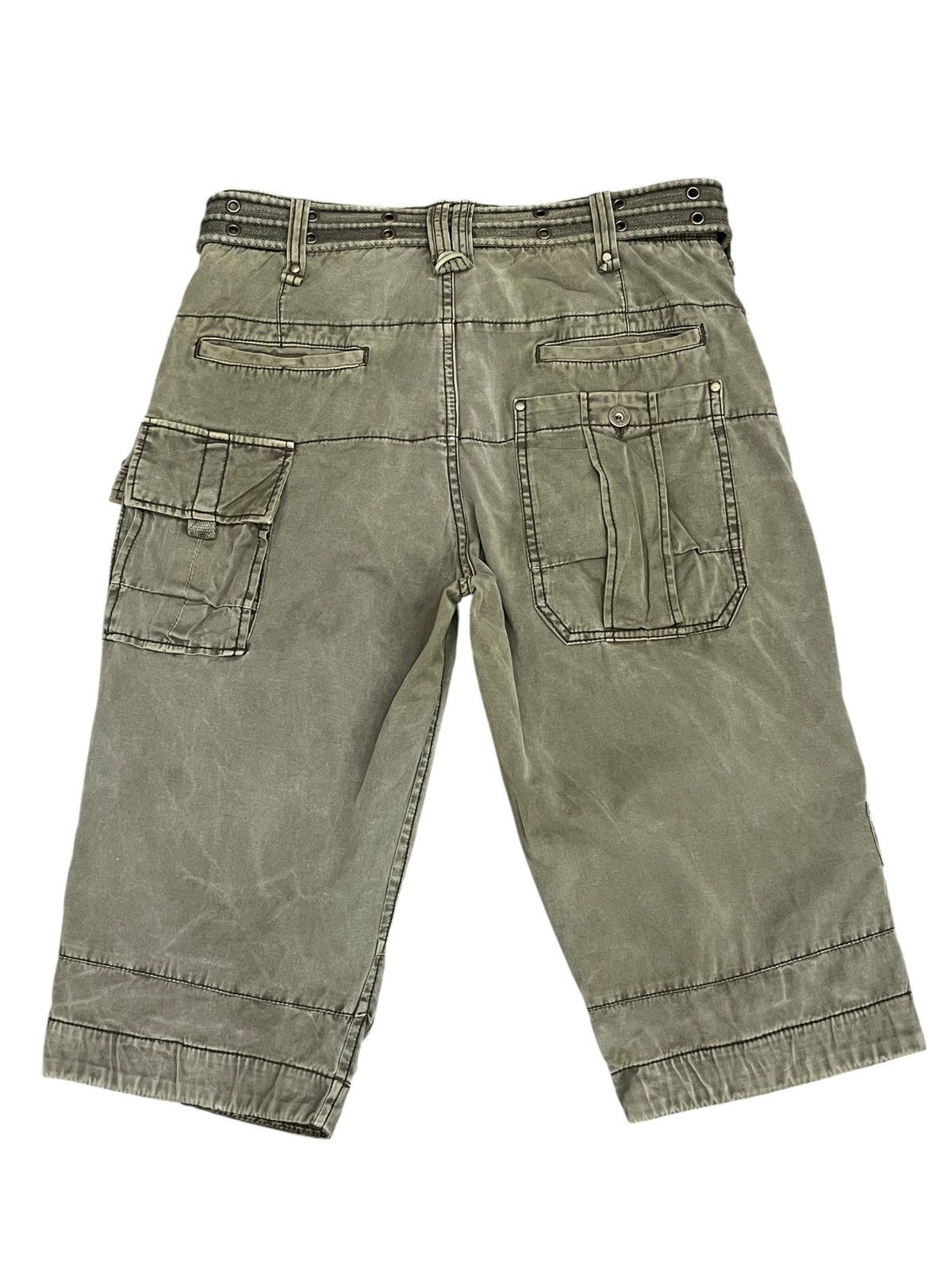 Avirex 🔥Vintage AVIREX Flight Garment Cargo Shorts - Size M (W30") Size US 30 / EU 46 - 4 Thumbnail