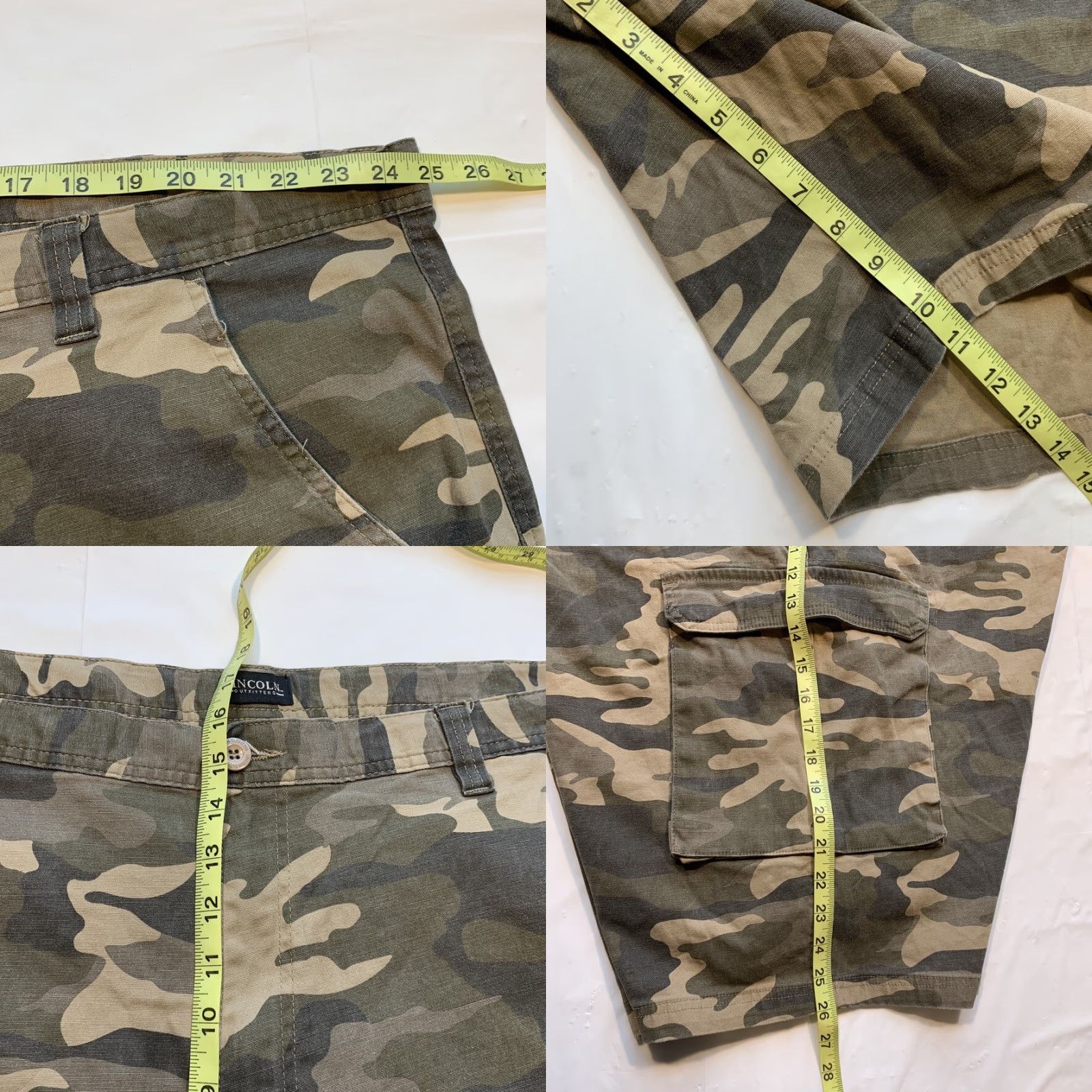 Vintage VINTAGE Lincoln Outfitters Camo Cargo Shorts Men 50 Stretch Relaxed Outdoor Hunt NEW Y2K Size US 34 / EU 50 - 8 Thumbnail