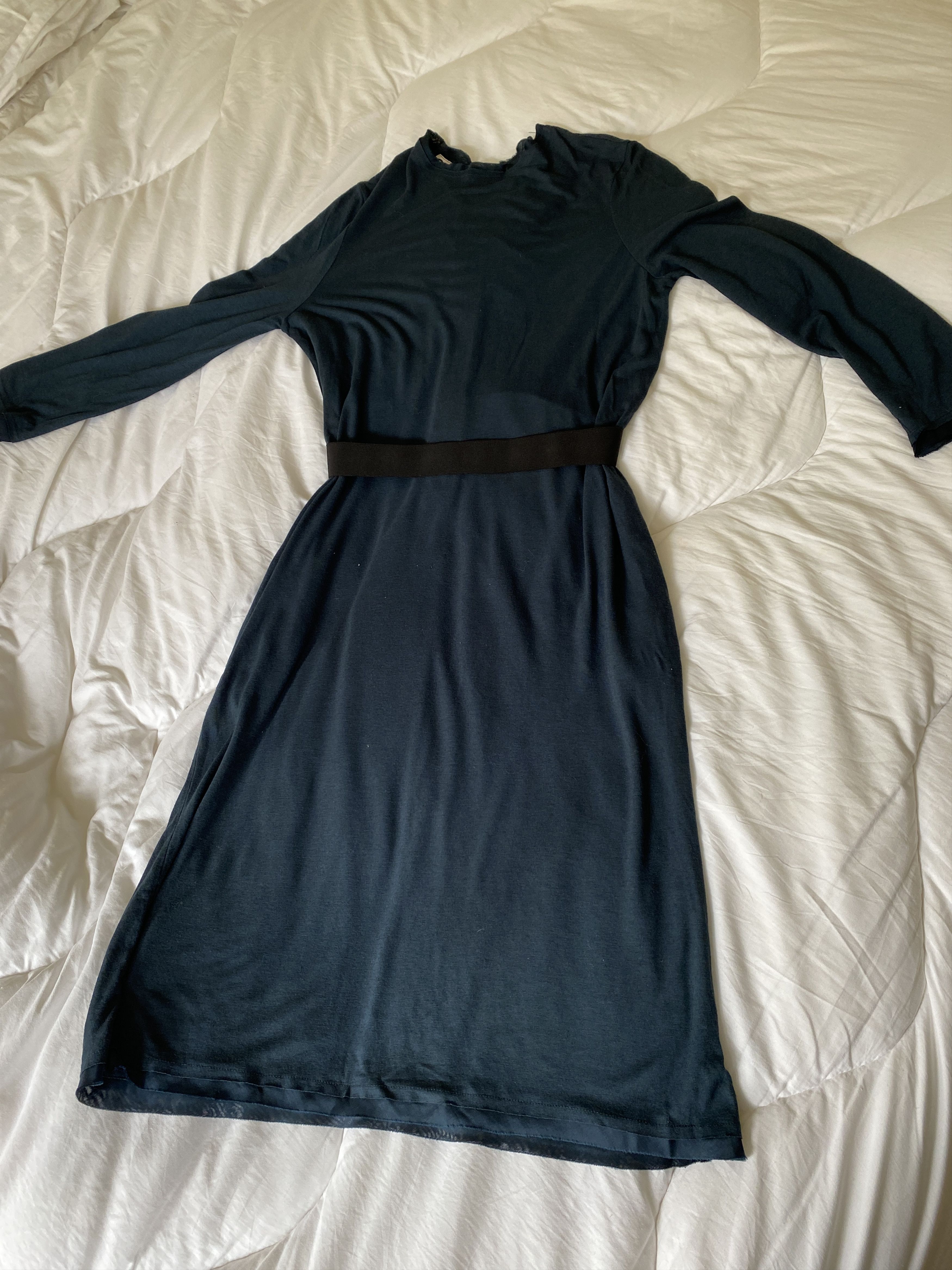 Lanvin Teal blue wool Lanvin dress Size XL / US 12-14 / IT 48-50 - 8 Thumbnail