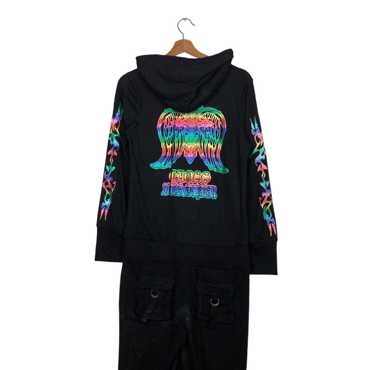 Vintage 📌Vintage Overall Rare Design Big Logo Petitreitre Punk Size US 34 / EU 50 - 11 Thumbnail