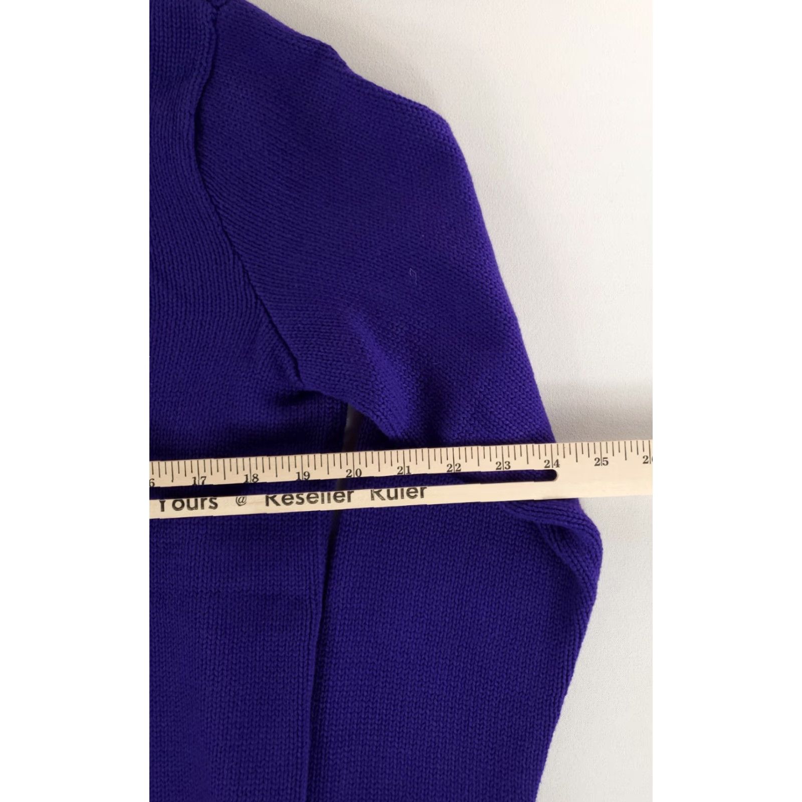 Polo Ralph Lauren Ralph Lauren Sport Pullover Shawl Collar Cotton Sweater Purple Womens XL NWT Size XL / US 12-14 / IT 48-50 - 7 Thumbnail