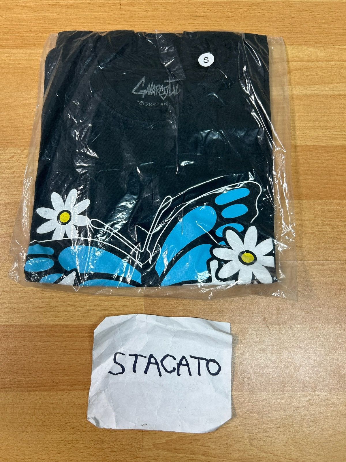 Gnarcotic × Rap Tees Gnarcotic Lil Gnar Butterfly Tee Black Size US S / EU 44-46 / 1 - 2 Thumbnail