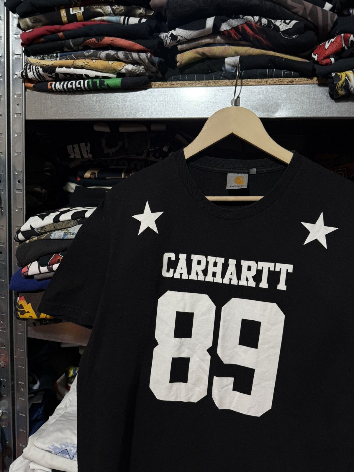 Carhartt Rare Carhartt Stars #89 Logo Outdoor T-Shirt Y2K Hype Size US L / EU 52-54 / 3 - 3 Thumbnail