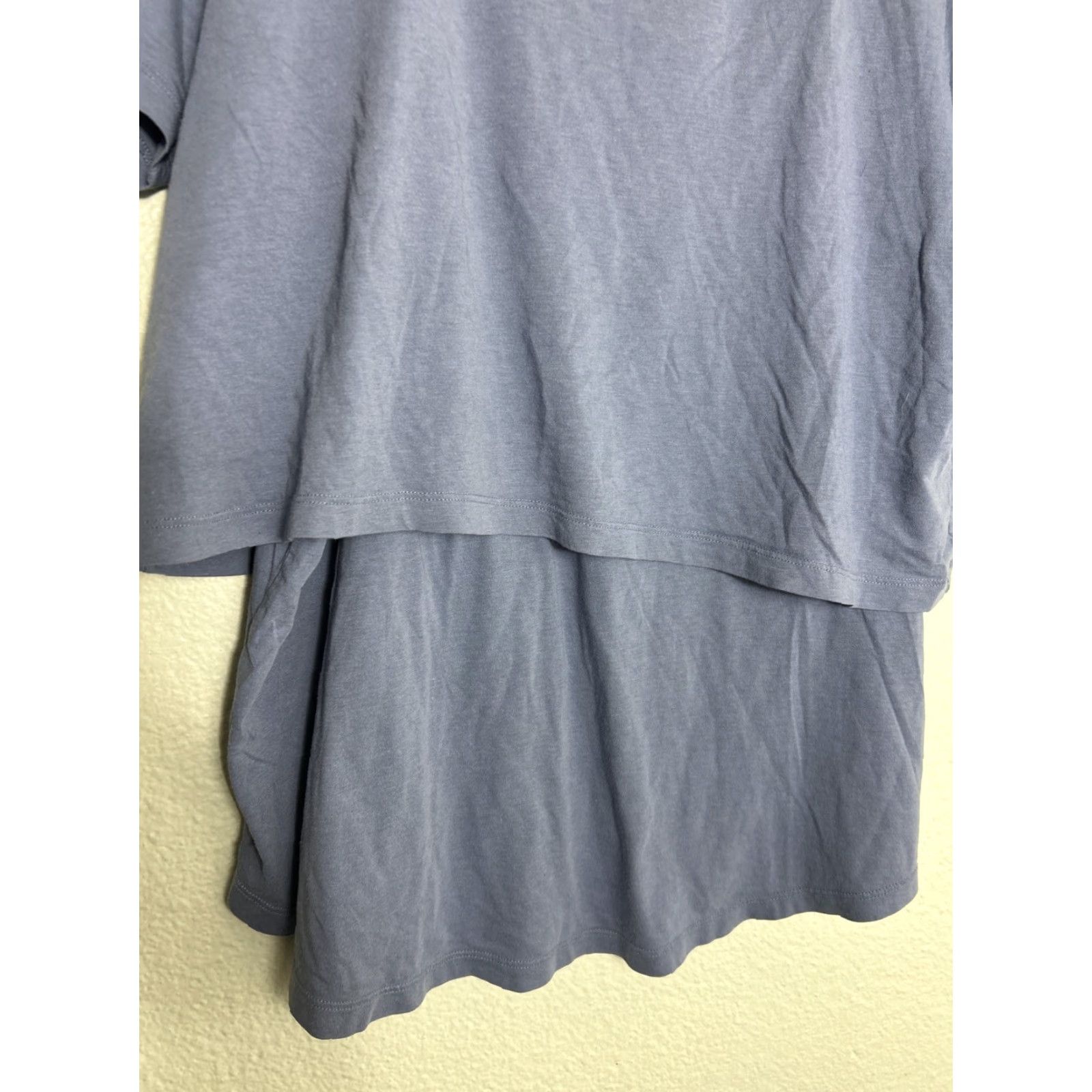Vintage BAE Maternity Short Sleeve T Shirt Layered Blue Womens Medium Nursing Size M / US 6-8 / IT 42-44 - 5 Thumbnail