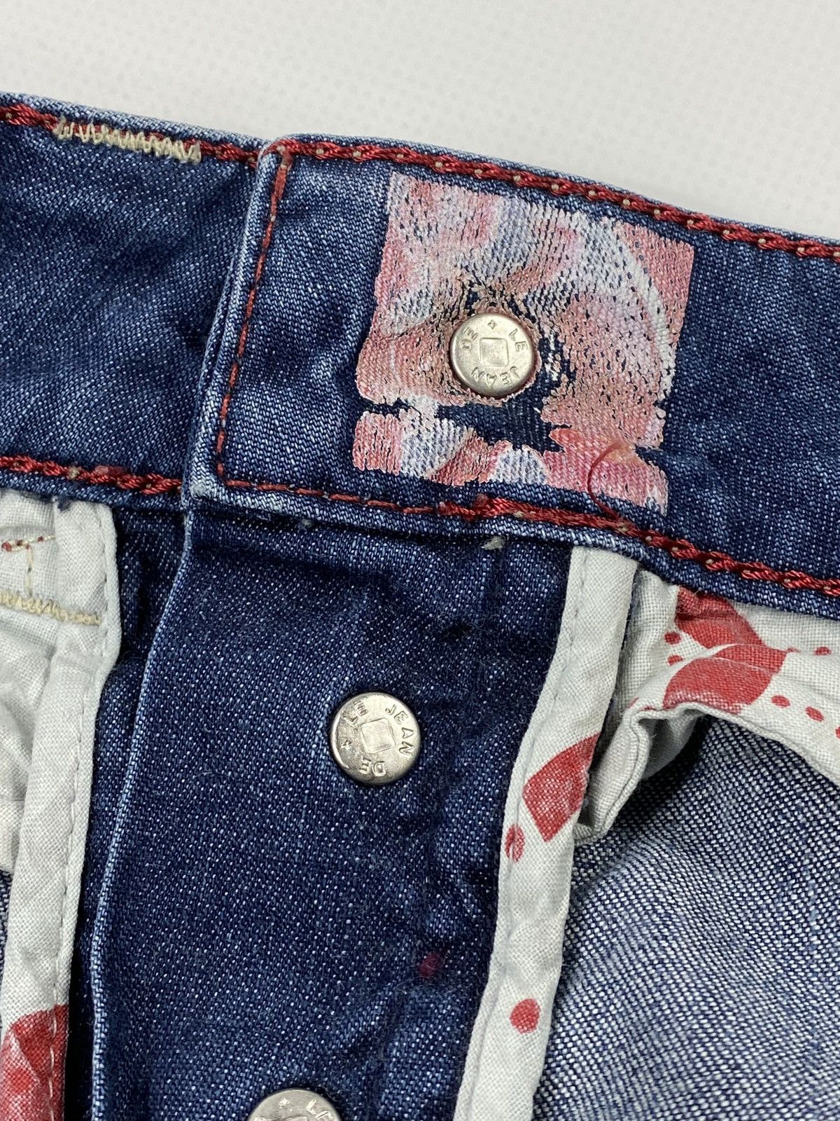 Marithe + Francois Girbaud LASTDROP🔥Y2K Le Jean De Marithe Francois Girbaud Mini Shorts Size 34" / US 12 / IT 48 - 9 Thumbnail