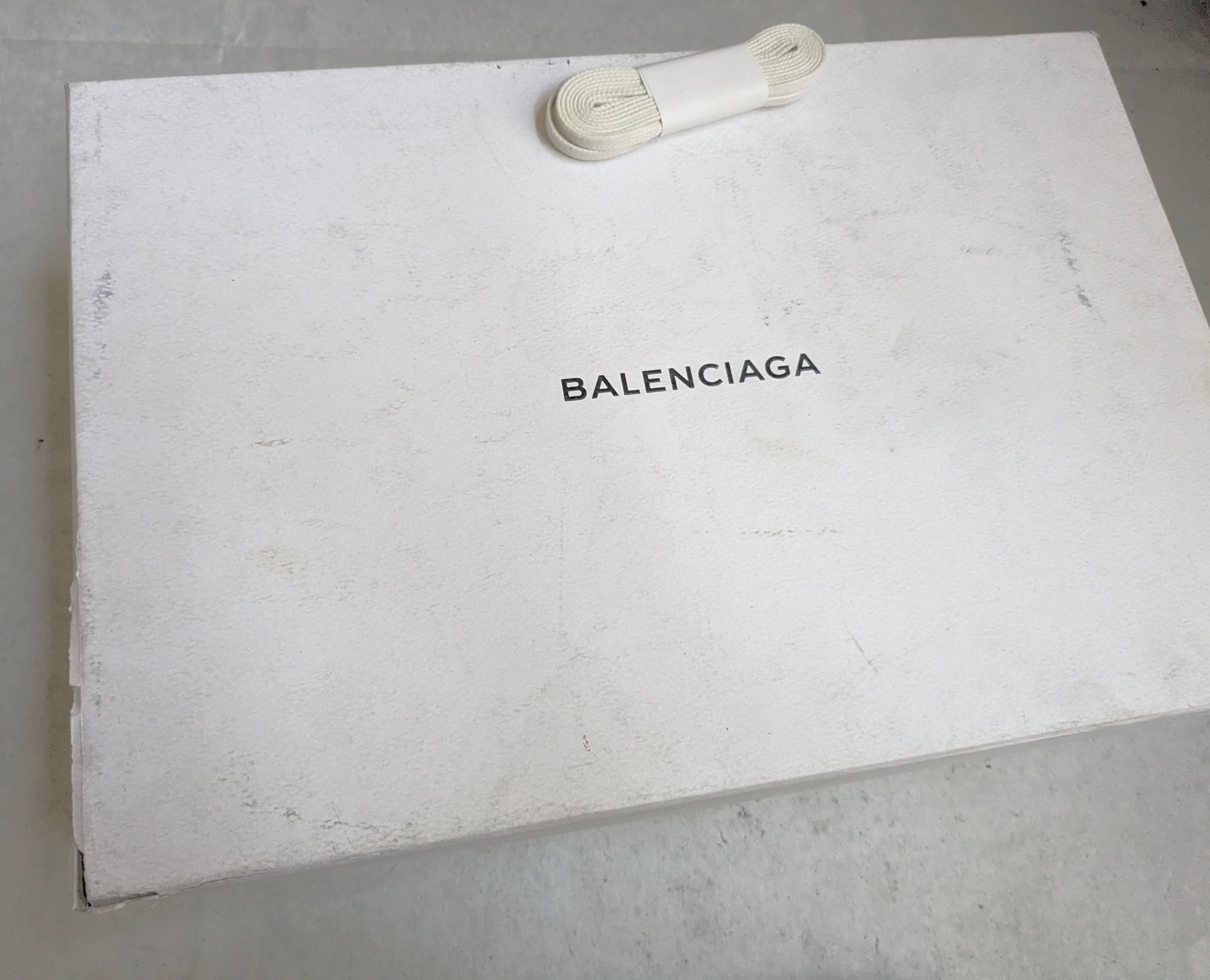 Balenciaga Balenciaga Arena Sneakers White High Tops Leather 14 47 Size US 14 / EU 47 - 18 Thumbnail