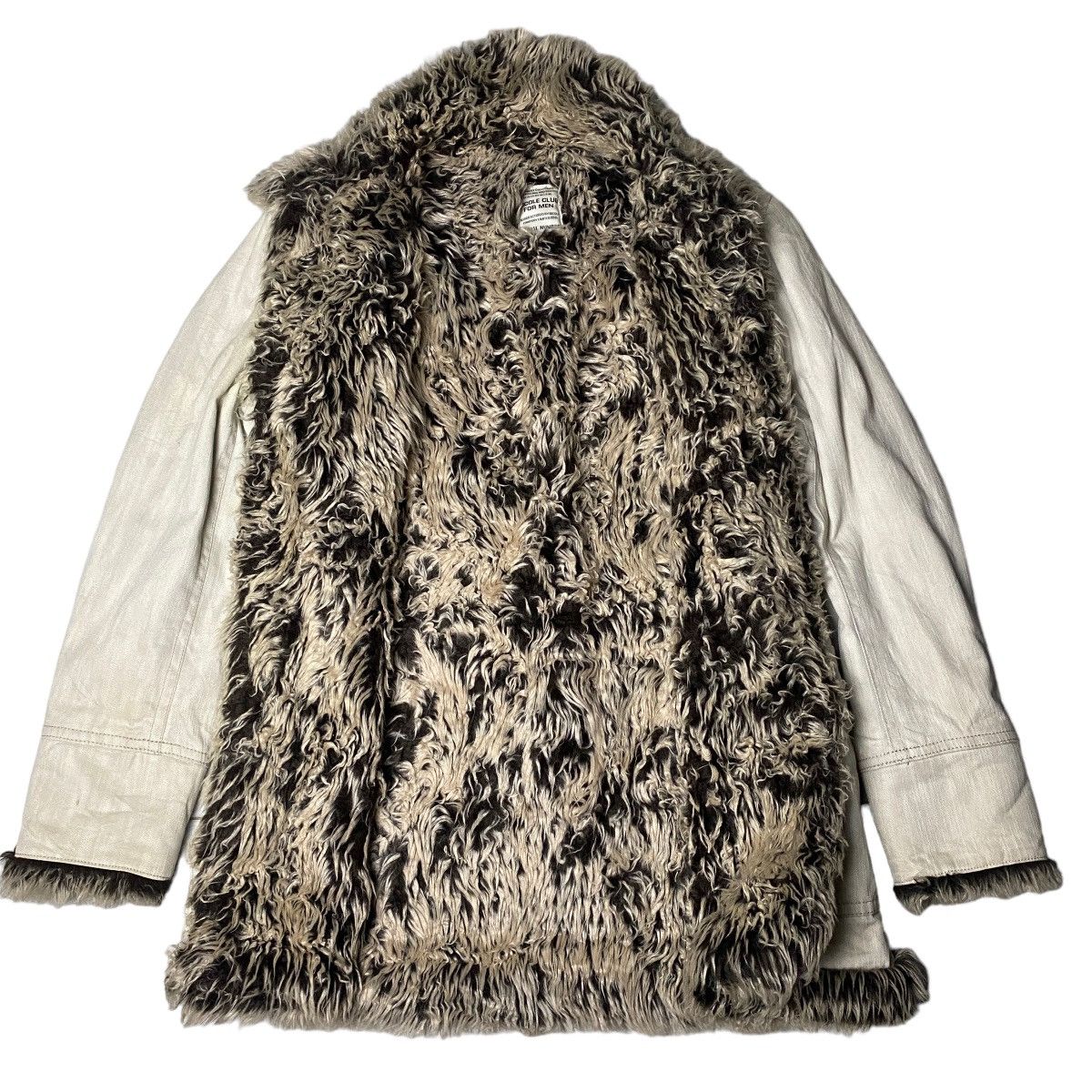 If Six Was Nine 2000's Crazy Fur Nicole Club Jacket Lgb Style Size US L / EU 52-54 / 3 - 5 Thumbnail