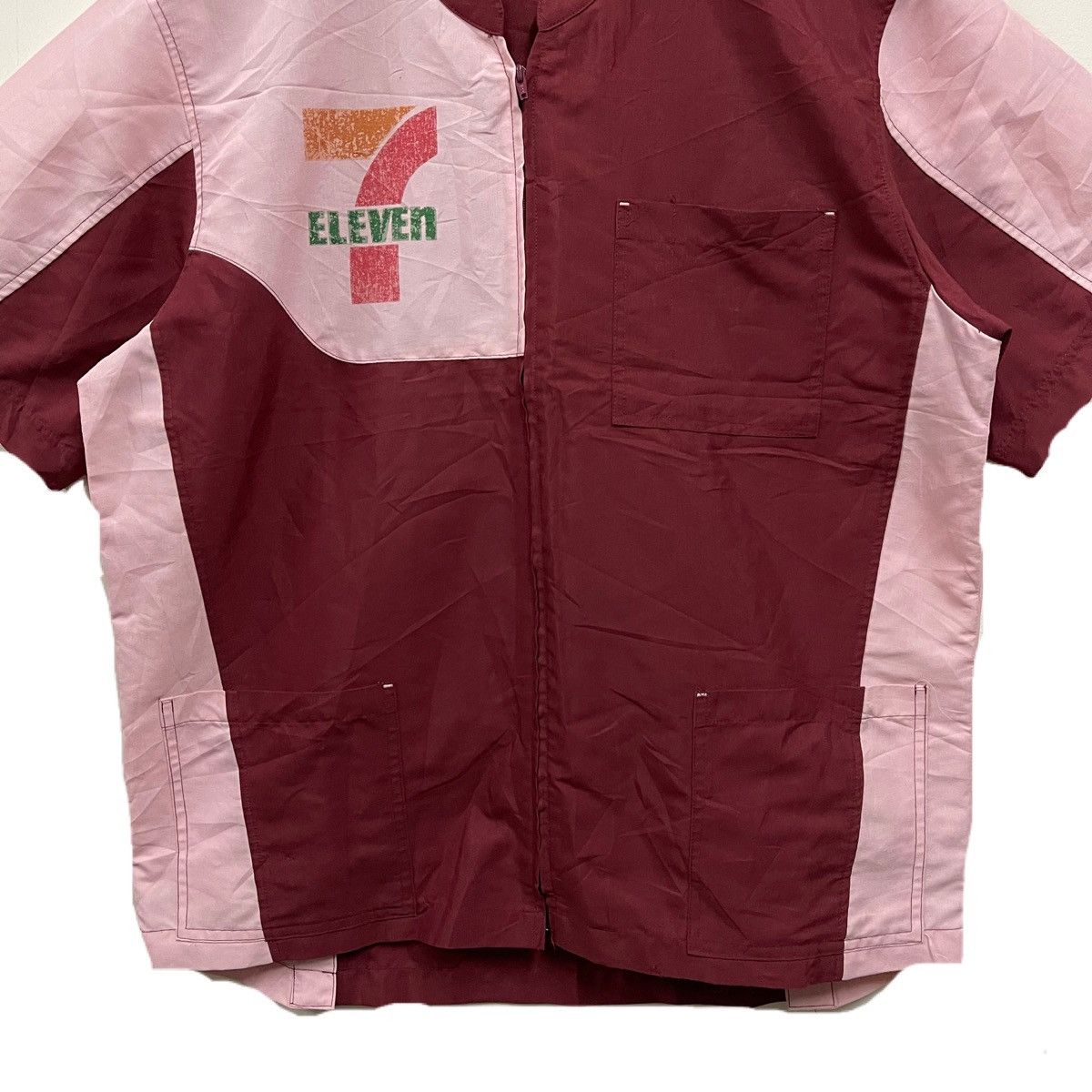 If Six Was Nine Vintage 7 Eleven uniform worker zipper 2pieces Size US L / EU 52-54 / 3 - 4 Thumbnail