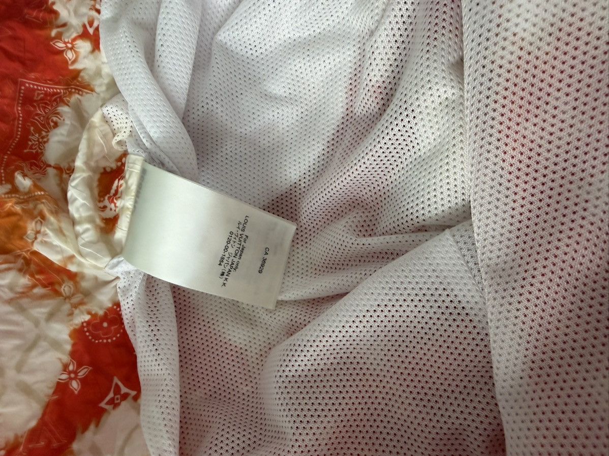 Louis Vuitton Louis Vuitton Monogram Tie-Dye Windbreaker Jacket Red/White Size US L / EU 52-54 / 3 - 8 Thumbnail
