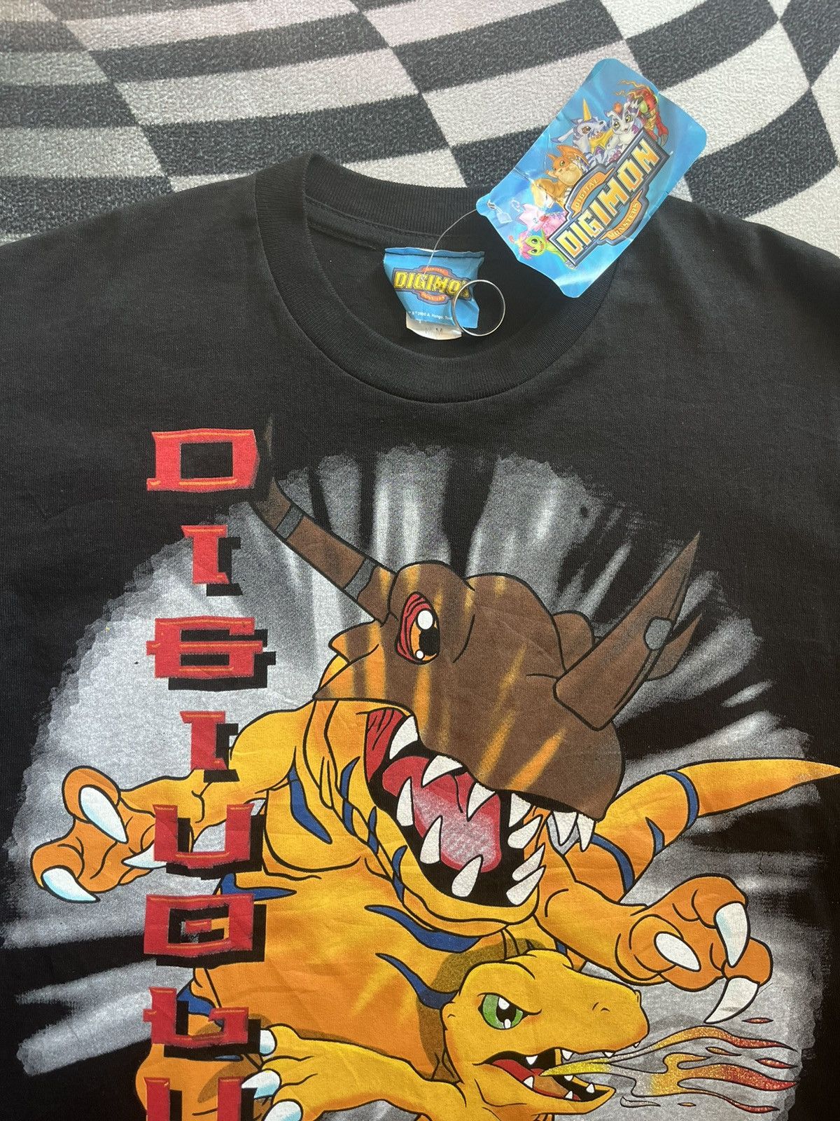 Anime Vintage DIGIMON Digital Monsters 1999’s (kid size) Tshirt Size US S / EU 44-46 / 1 - 7 Thumbnail