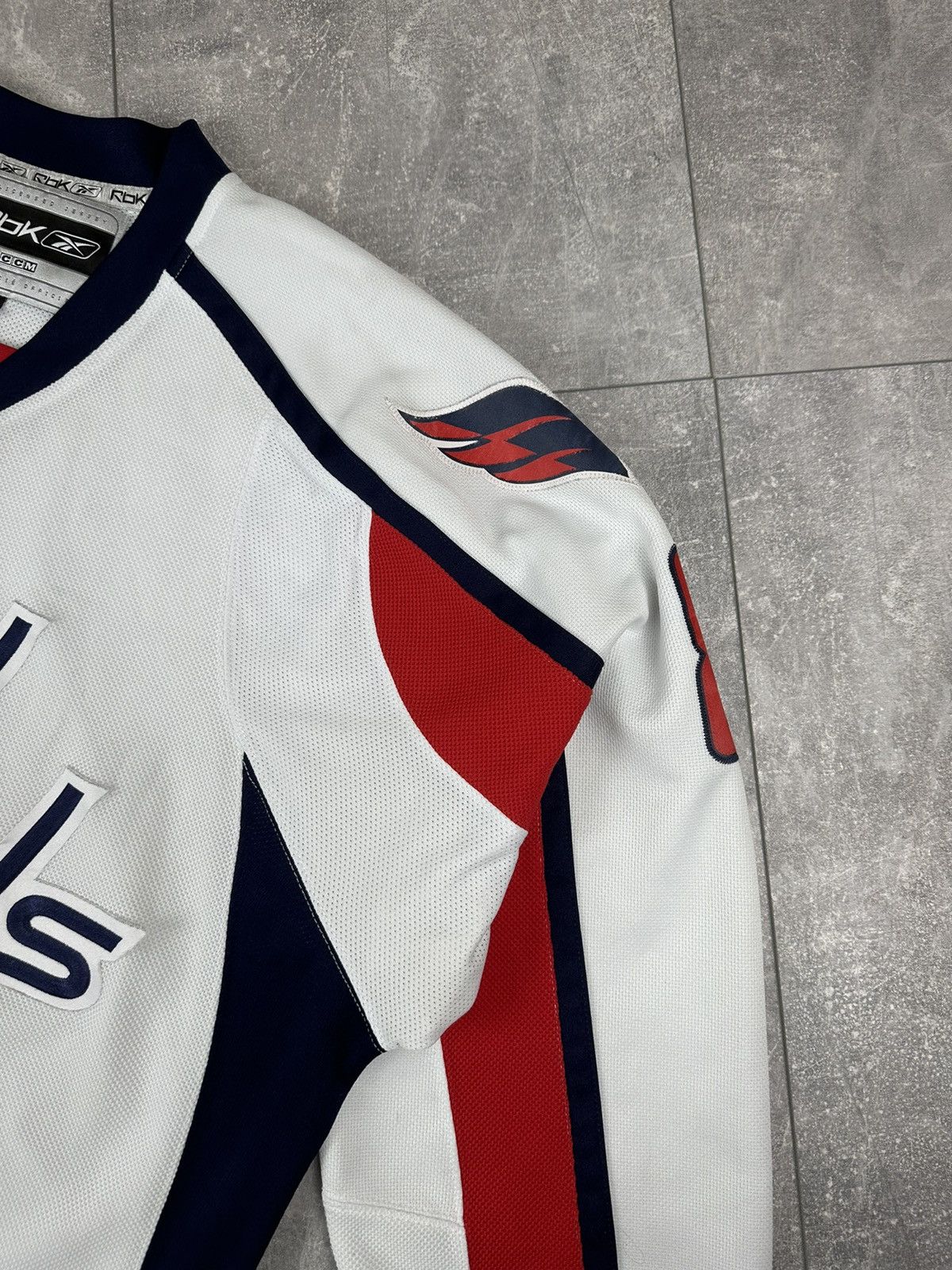 Reebok Reebok Washington Capitals CCM Ovechkin #8 NHL Hockey Jersey Size US L / EU 52-54 / 3 - 6 Thumbnail