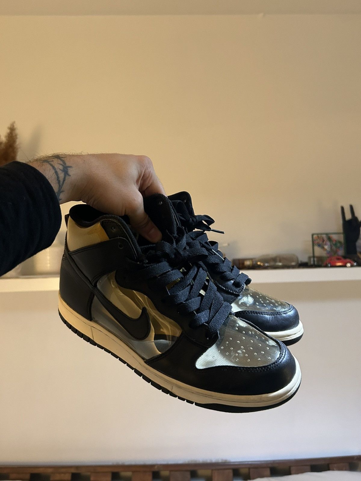 Comme des Garcons Homme Plus × Nike CDG Dunk Hi 2017 Release Size US 9 / EU 42 - 2 Thumbnail