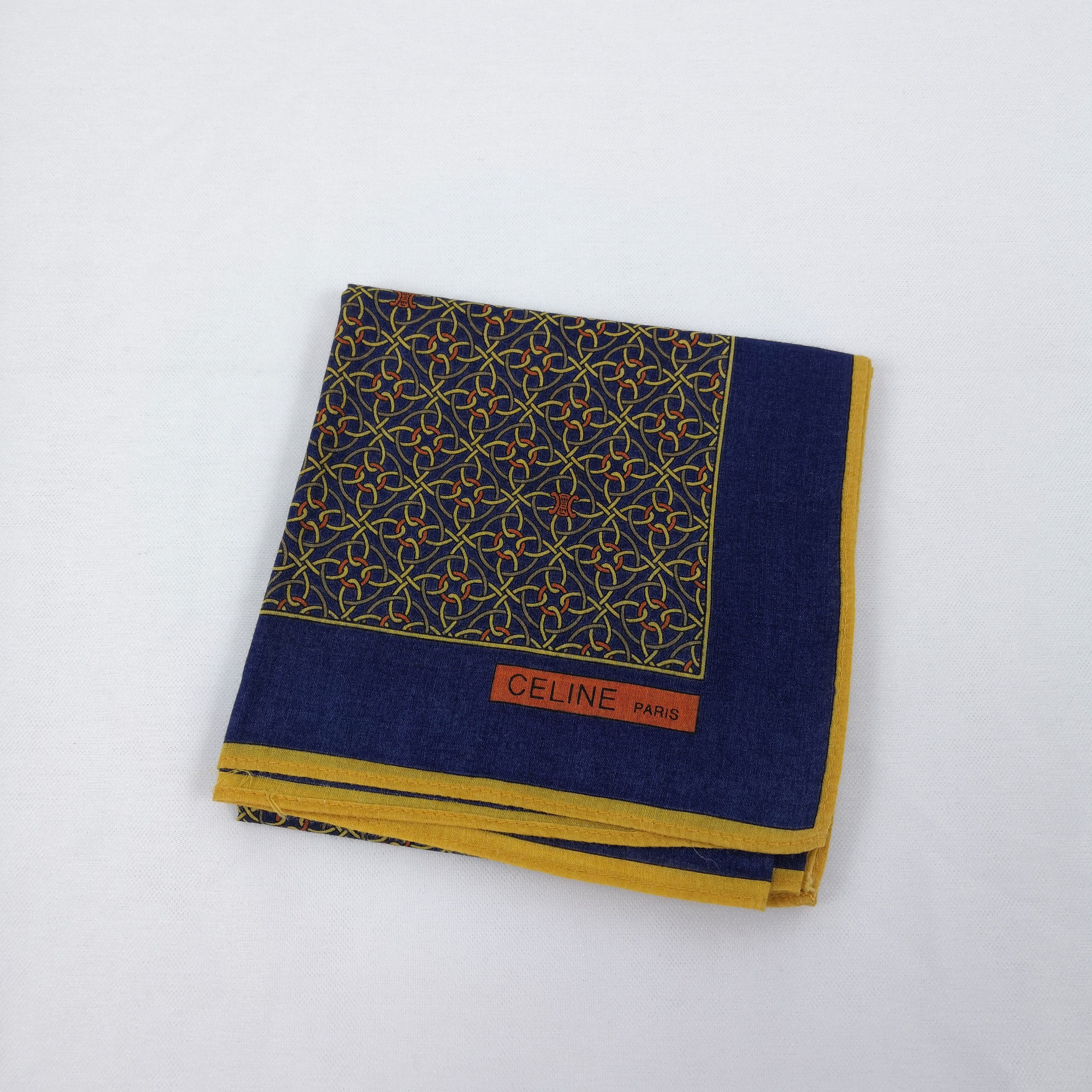 Celine Vintage Celine Handkerchief Neckerchief Bandana - AC72012 Size ONE SIZE - 4 Thumbnail