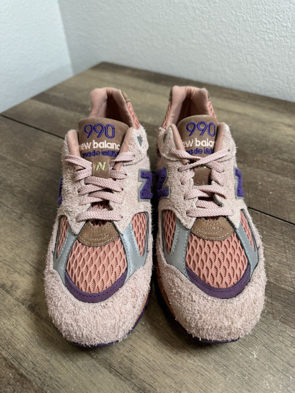 New Balance 990v2 Salehe Bembury Sand Be The Time Size 7M